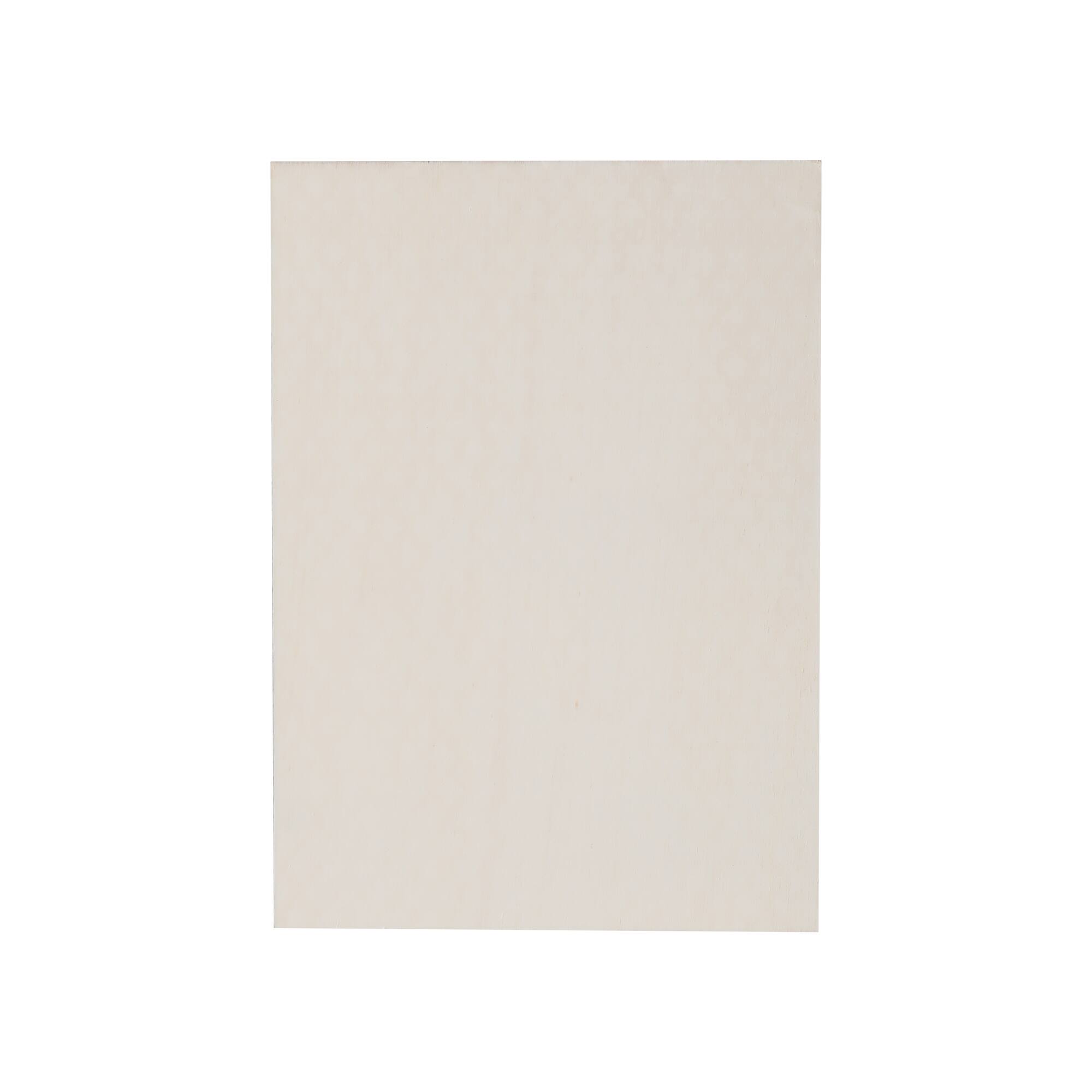 5.5" Wood Rectangle Plaque by Make Market®